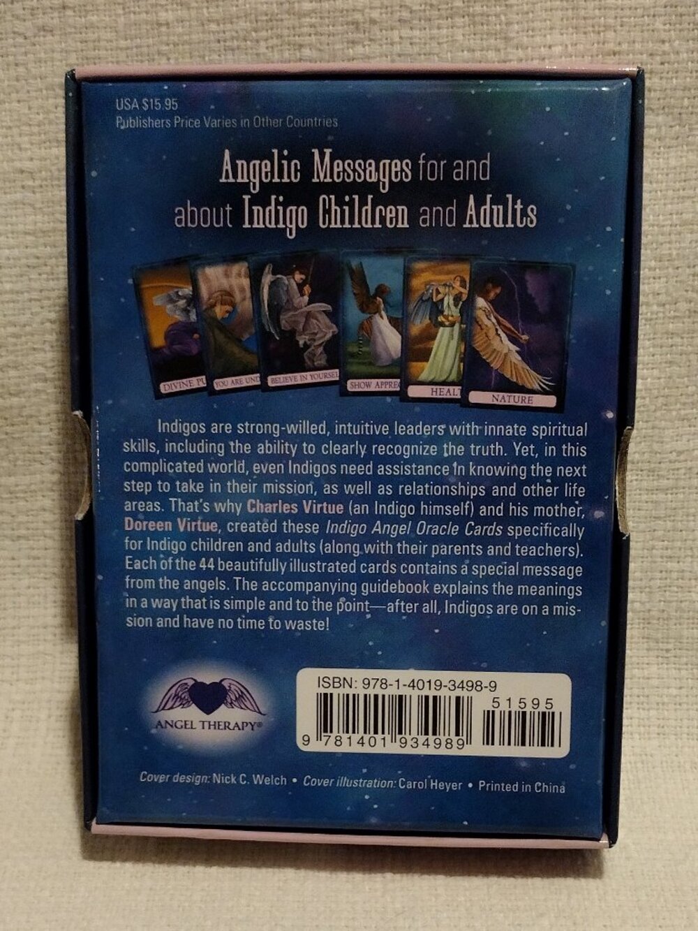 Indigo Angel Oracle Cards - Picture 2 of 11